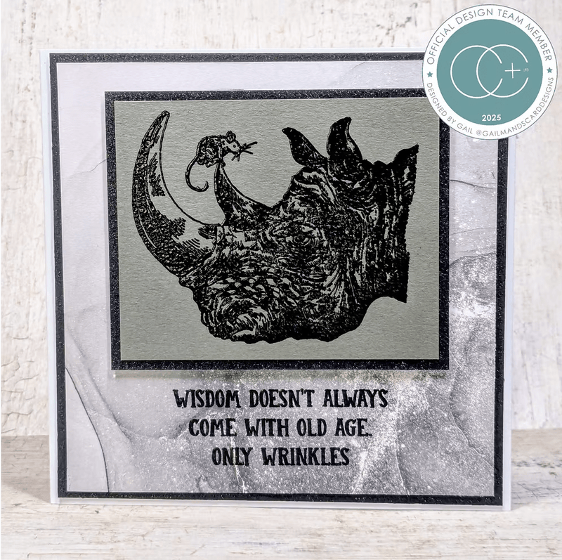 Oliver's Adventures Wisdom Clear Stamp Set by Wei & Craft Consortium - Craftywaftyshop