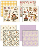 Olivia's Wildflower Adventure - 8"x8" Paper Pad | CCLPAD003 - Craftywaftyshop