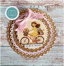 Olivia's Wildflower Adventure - 8"x8" Paper Pad | CCLPAD003 - Craftywaftyshop
