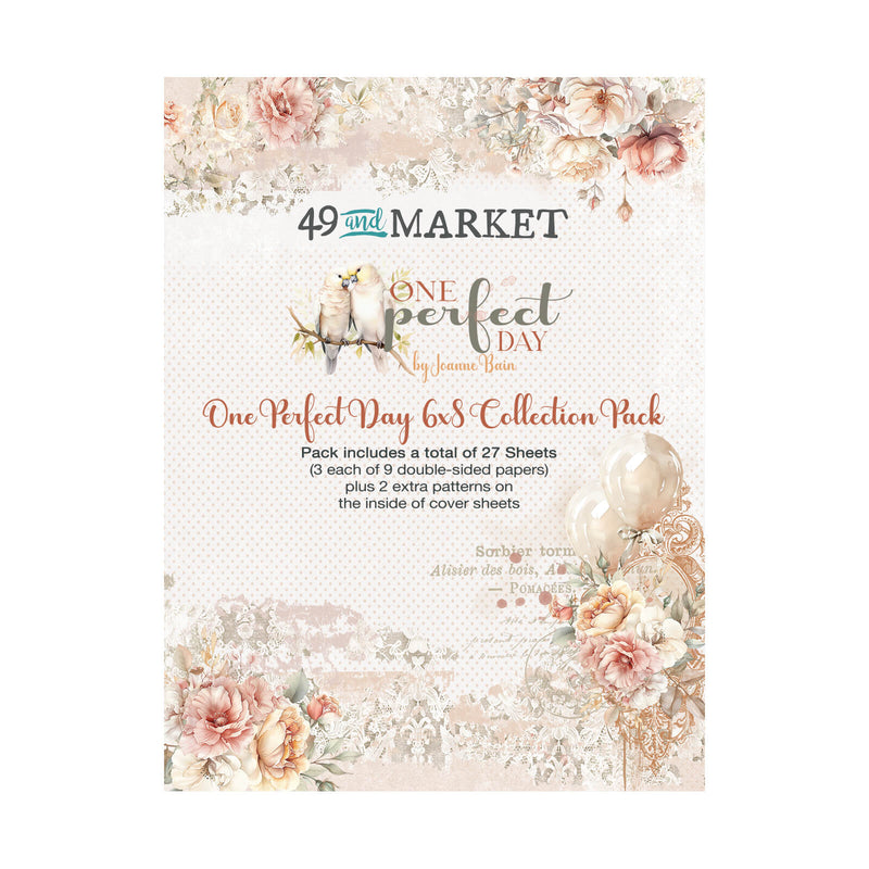 One Perfect Day 6x8 Collection Pack by 49 and Market - Craftywaftyshop