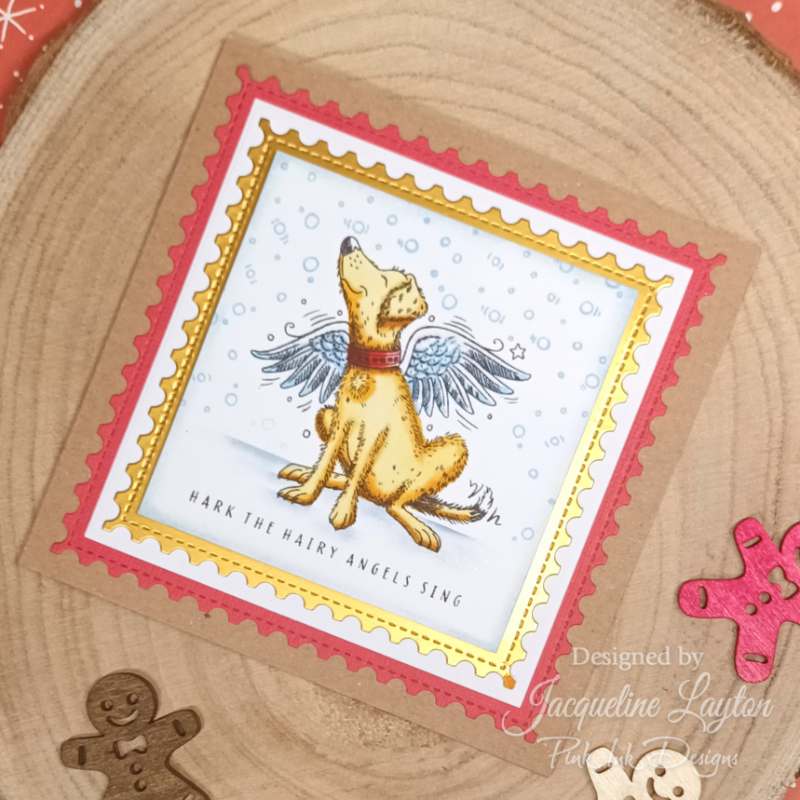 Pink Ink Designs O Howly Night 6 in x 8 in Clear Stamp Set - Craftywaftyshop