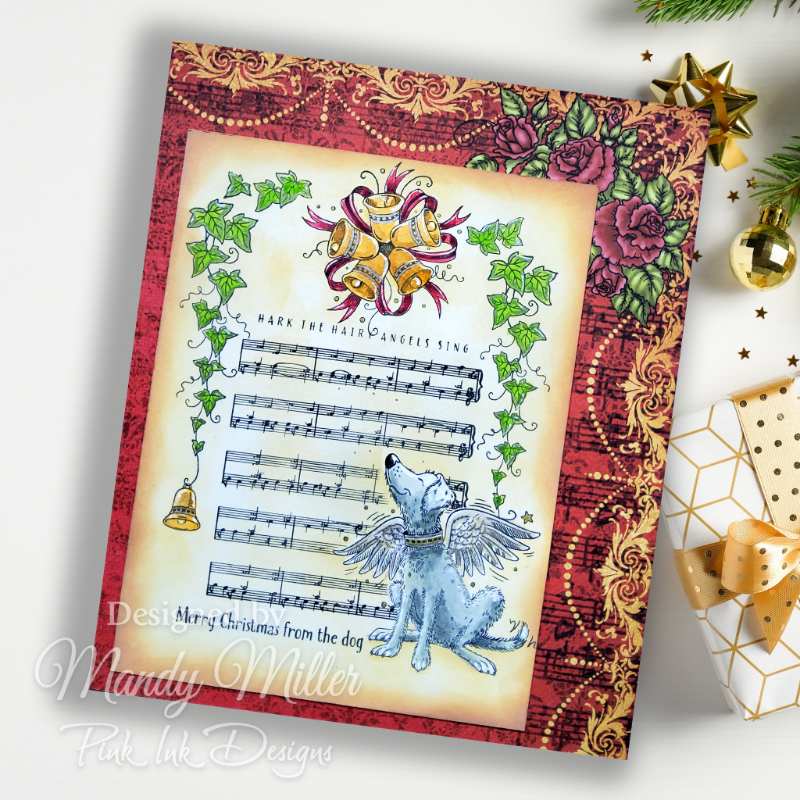 Pink Ink Designs O Howly Night 6 in x 8 in Clear Stamp Set - Craftywaftyshop