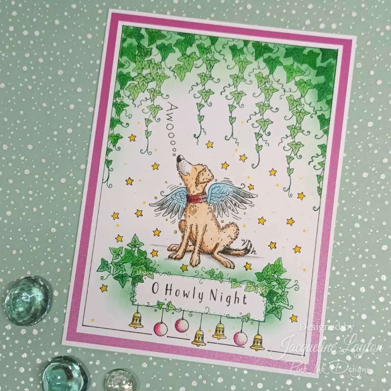 Pink Ink Designs O Howly Night 6 in x 8 in Clear Stamp Set - Craftywaftyshop