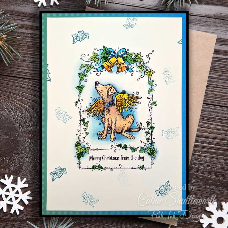 Pink Ink Designs O Howly Night 6 in x 8 in Clear Stamp Set - Craftywaftyshop