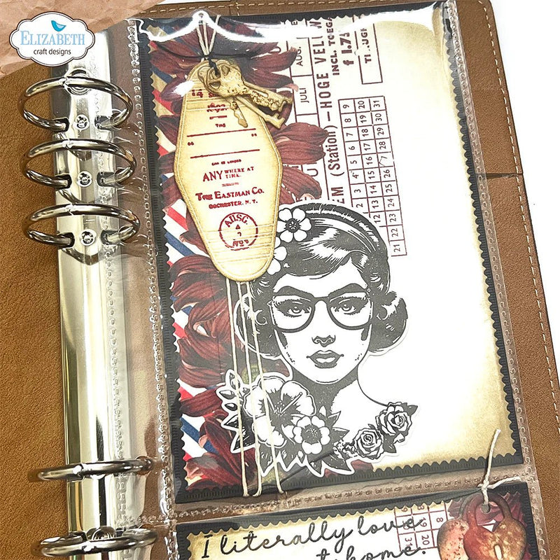 Pocket Page Fillers 1 - Full Size Postage Stamps Die Set by Elizabeth Craft Designs - Craftywaftyshop