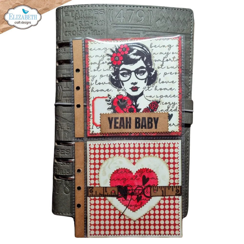 Pocket Page Fillers 2 - Full Size Postage Stamps Die Set by Elizabeth Craft Designs - Craftywaftyshop