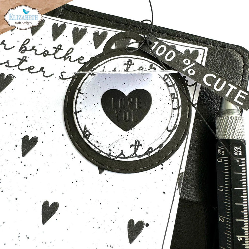 Pocket Page Fillers 2 - Full Size Postage Stamps Die Set by Elizabeth Craft Designs - Craftywaftyshop