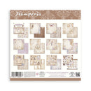 Quiet Days 8”x8” Double Sided Scrapbook Pad By Stamperia - Craftywaftyshop