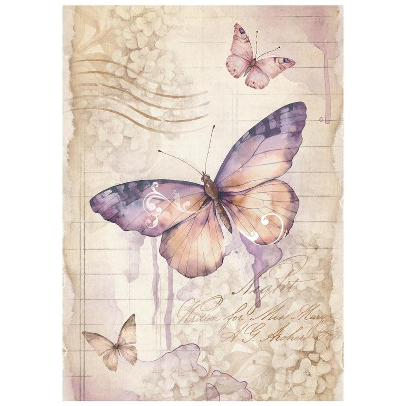 Quiet Days Mini A6 Rice Paper Pad - Craftywaftyshop