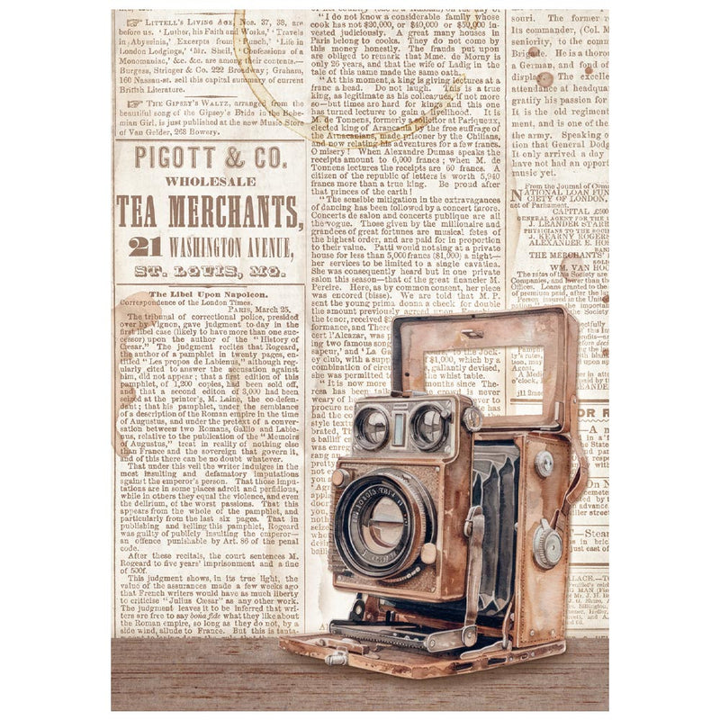 Quiet Days Mini A6 Rice Paper Pad - Craftywaftyshop