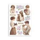 Quiet Days Washi Pad by Stamperia - Craftywaftyshop