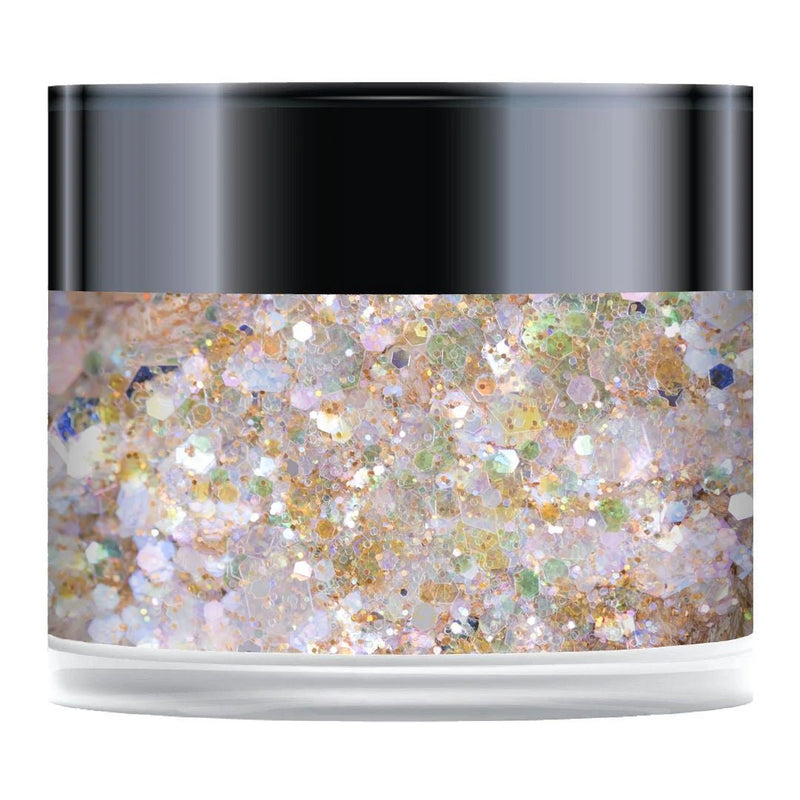 Rainbow Orange Sparkelicious Glitter 1/2oz Jar by Chloes Creative Cards - Craftywaftyshop