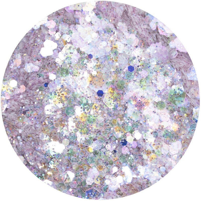 Rainbow Violet Sparkelicious Glitter 1/2oz Jar by Chloes Creative Cards - Craftywaftyshop