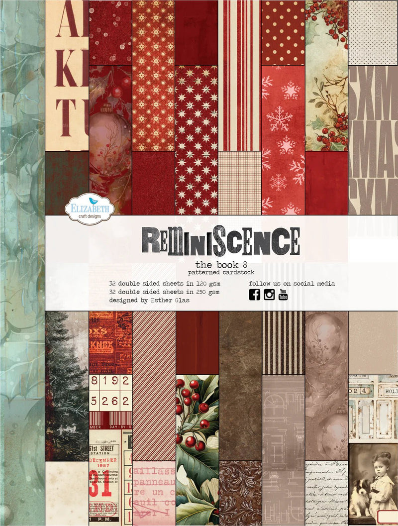 Reminiscence the Book 8 by Elizabeth Craft Designs - Craftywaftyshop