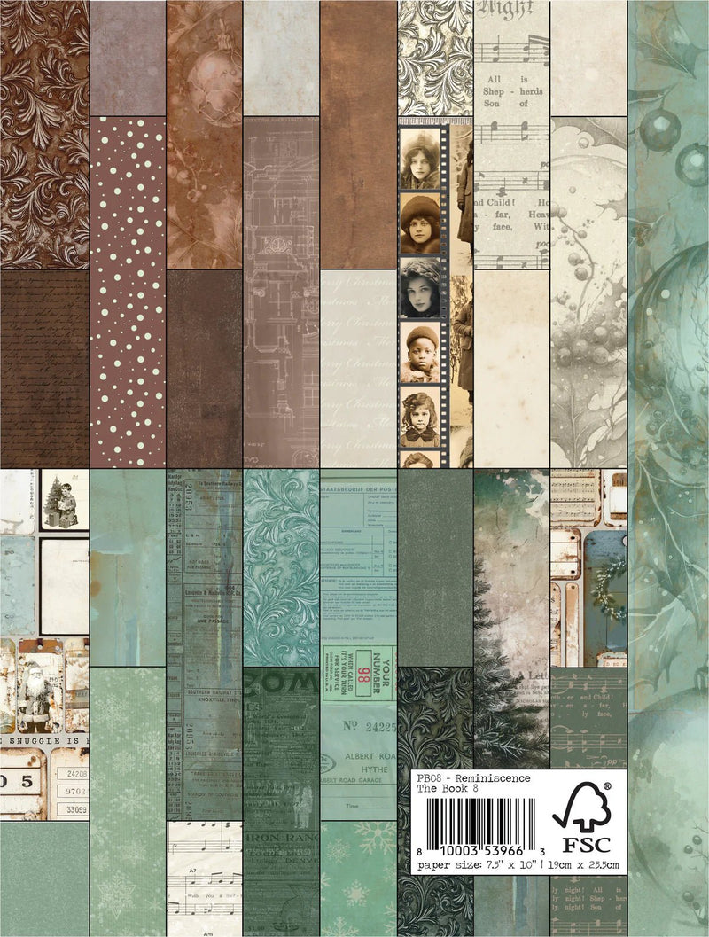 Reminiscence the Book 8 by Elizabeth Craft Designs - Craftywaftyshop
