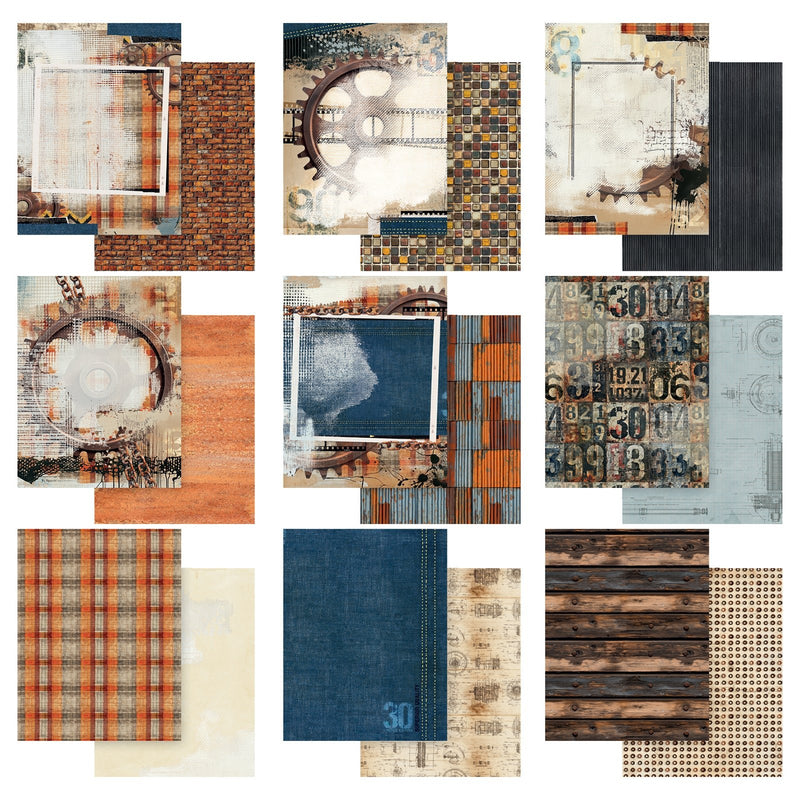 Rust & Revs 2.0 – 6 x 8 Collection Pack by 49 and Market - Craftywaftyshop