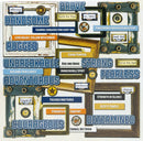 Rust & Revs 2.0 Chipboard Set by 49 and Market - Craftywaftyshop