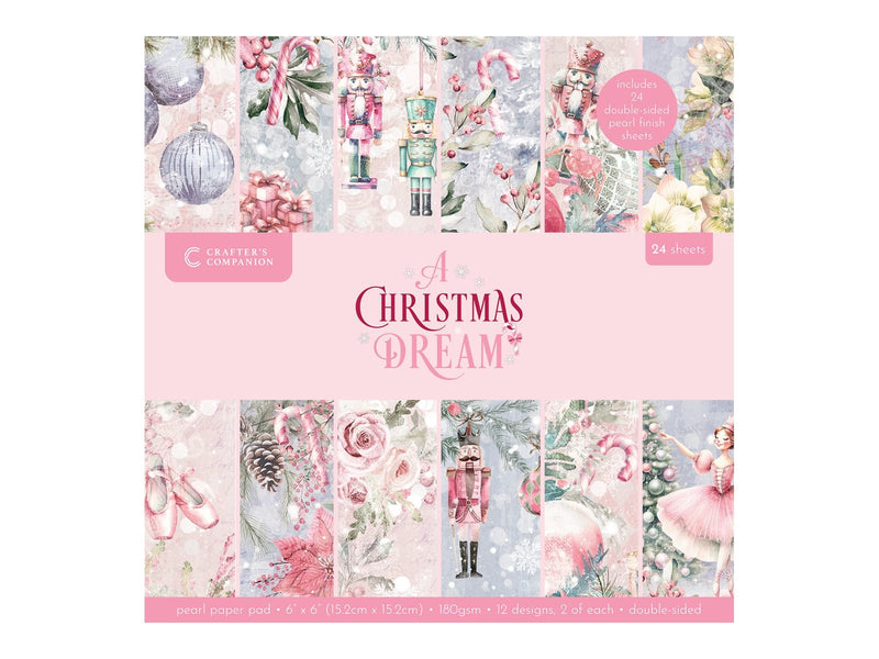 Sara Signature A Christmas Dream 6" x 6' Pad - Craftywaftyshop