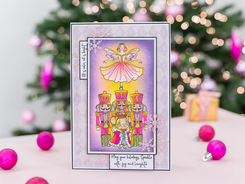 Sara Signature A Christmas Dream Clear Acrylic Stamps - Christmas Magic - Craftywaftyshop