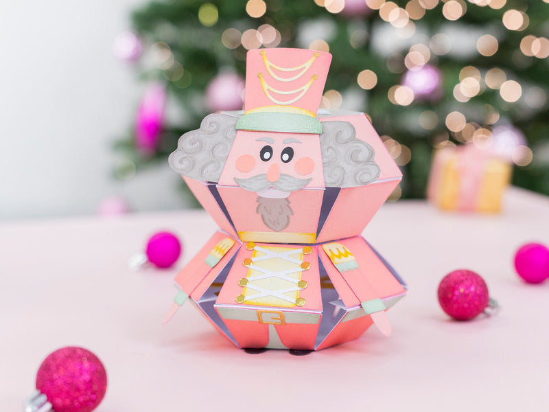 Sara Signature A Christmas Dream Die and Stencil - 3D Pop - Up Nutcracker - Craftywaftyshop
