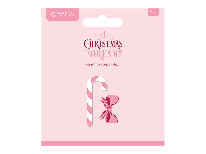 Sara Signature A Christmas Dream Metal Die - Christmas Candy - Craftywaftyshop