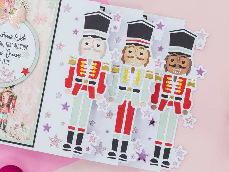Sara Signature A Christmas Dream Metal Dies Edge’able - The Magical Nutcracker - Craftywaftyshop