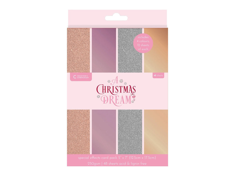 Sara Signature A Christmas Dream Special Finish Card 48 Pack - Craftywaftyshop