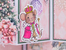 Sara Signature A Christmas Dream Stamp and Die - King Mouse - Craftywaftyshop