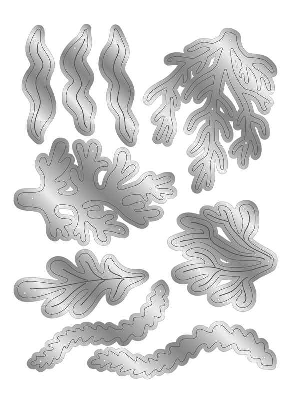 Sara Signature Enchanted Ocean Metal Die Coral Reef - Craftywaftyshop