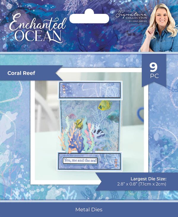 Sara Signature Enchanted Ocean Metal Die Coral Reef - Craftywaftyshop