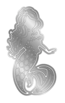 Sara Signature Enchanted Ocean Metal Die Majestic Mermaid - Craftywaftyshop