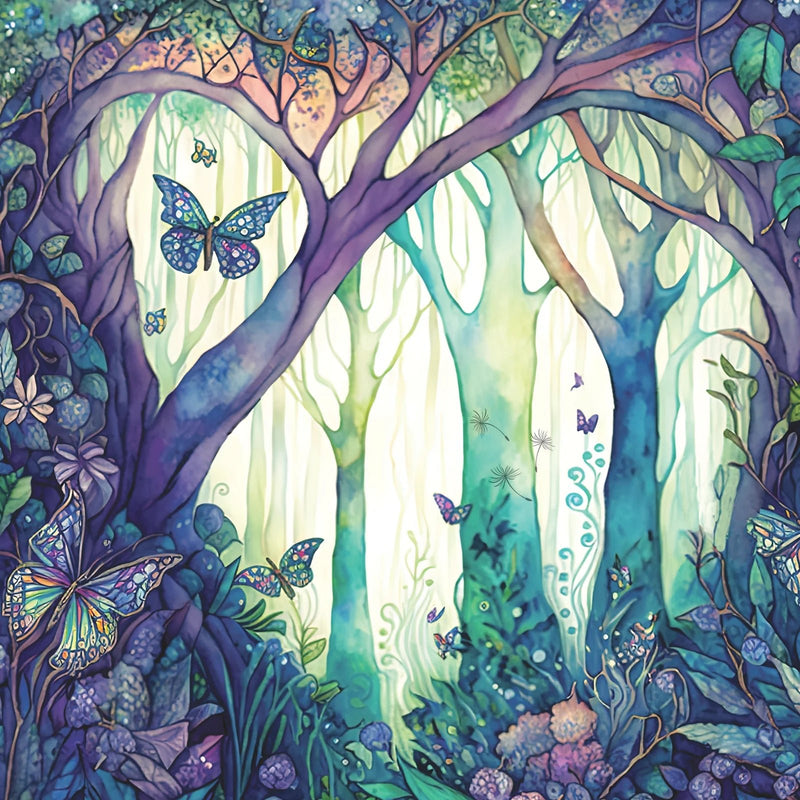 Sara Signature Fairy Glade - 12”x12” Paper Pad by Crafters Companion - Craftywaftyshop