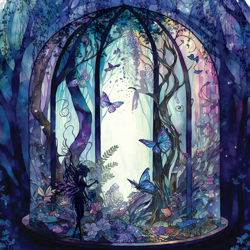 Sara Signature Fairy Glade - 12”x12” Paper Pad by Crafters Companion - Craftywaftyshop