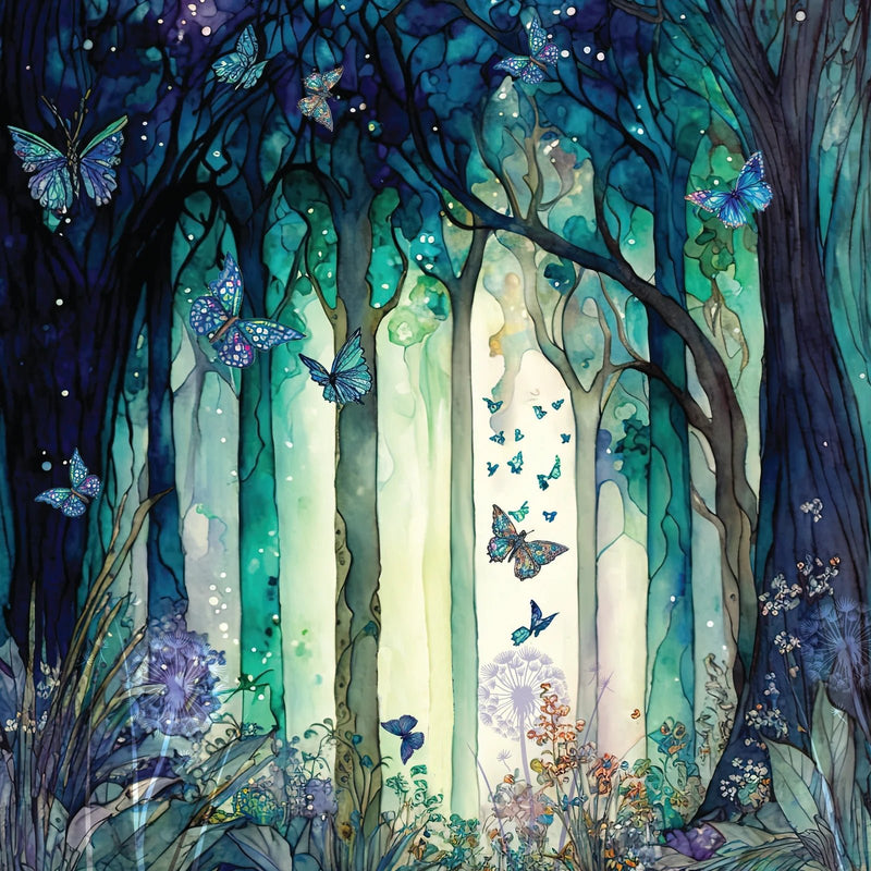 Sara Signature Fairy Glade - 12”x12” Paper Pad by Crafters Companion - Craftywaftyshop
