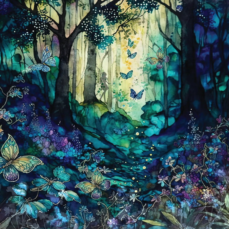 Sara Signature Fairy Glade - 12”x12” Paper Pad by Crafters Companion - Craftywaftyshop