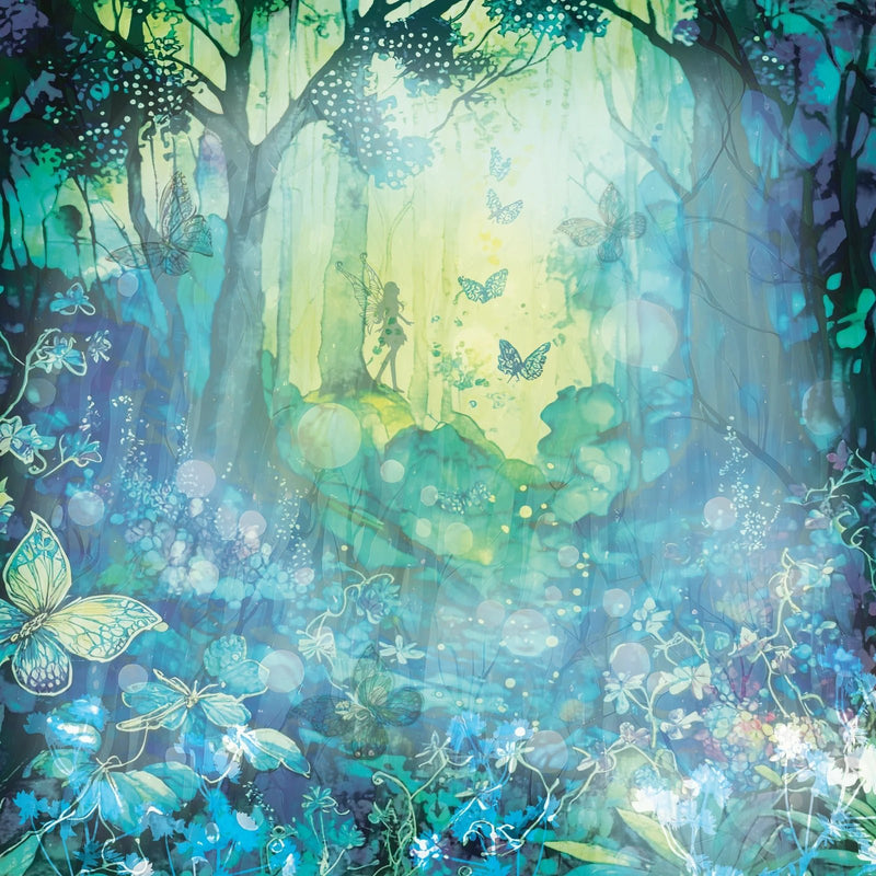Sara Signature Fairy Glade - 12”x12” Paper Pad by Crafters Companion - Craftywaftyshop