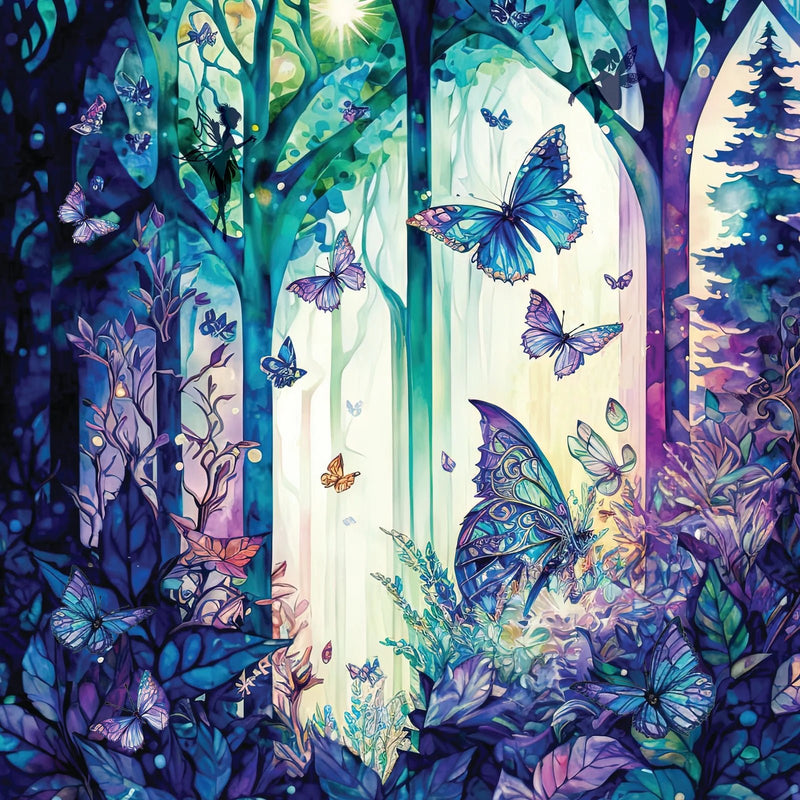 Sara Signature Fairy Glade - 12”x12” Paper Pad by Crafters Companion - Craftywaftyshop