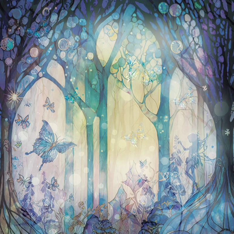 Sara Signature Fairy Glade - 12”x12” Paper Pad by Crafters Companion - Craftywaftyshop