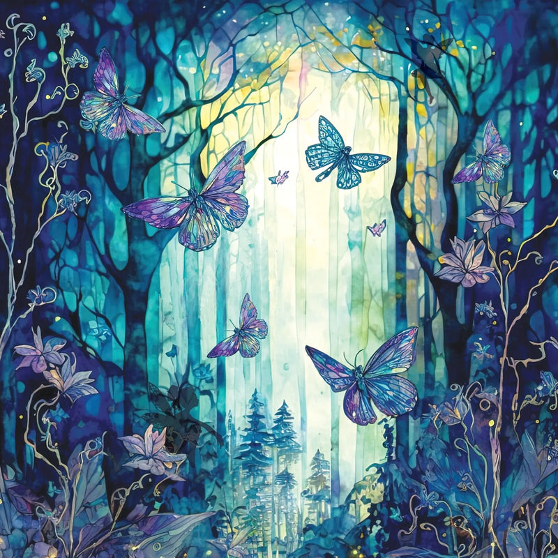 Sara Signature Fairy Glade - 12”x12” Paper Pad by Crafters Companion - Craftywaftyshop