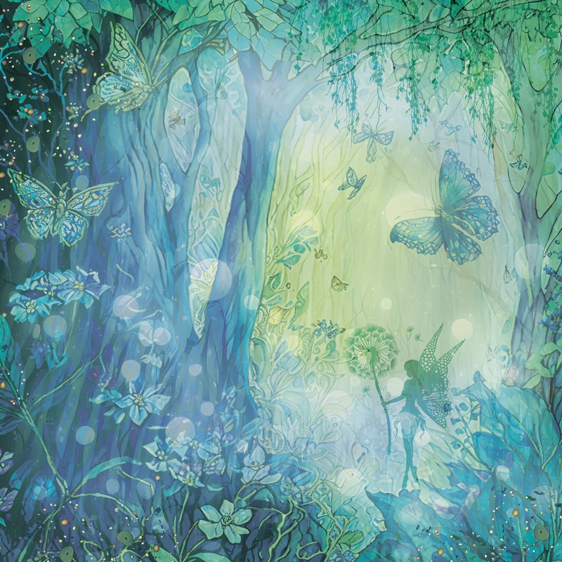 Sara Signature Fairy Glade - 12”x12” Paper Pad by Crafters Companion - Craftywaftyshop