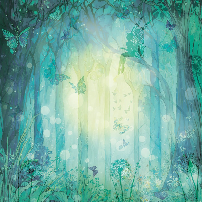 Sara Signature Fairy Glade - 12”x12” Paper Pad by Crafters Companion - Craftywaftyshop