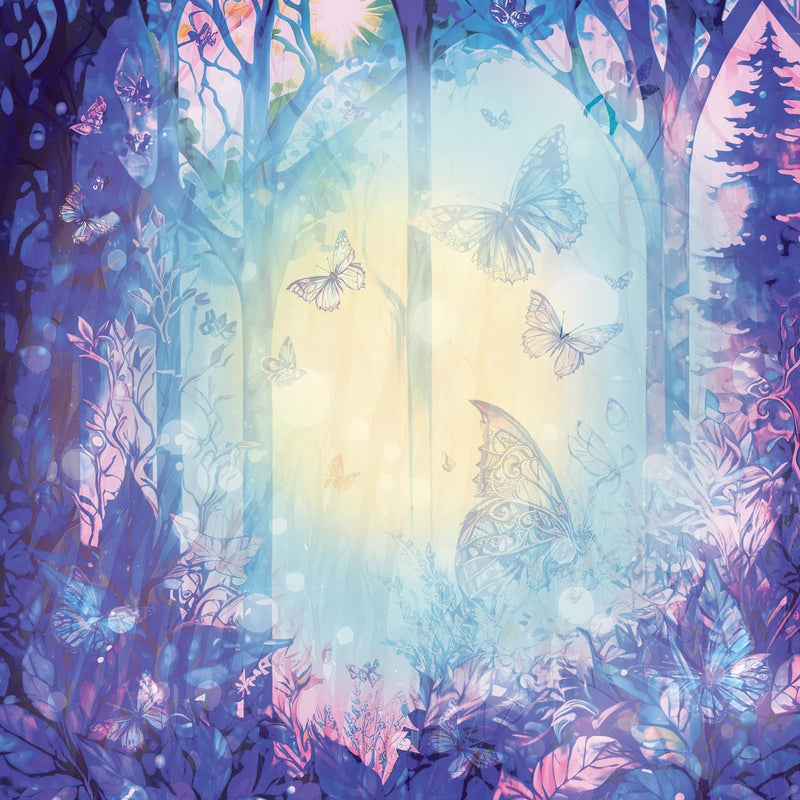 Sara Signature Fairy Glade - 12”x12” Paper Pad by Crafters Companion - Craftywaftyshop