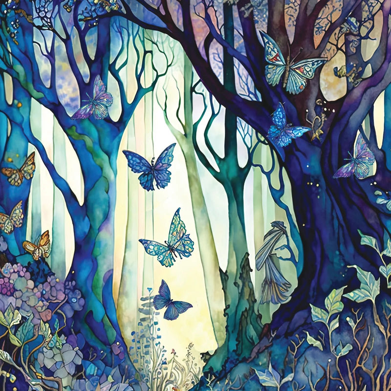 Sara Signature Fairy Glade - 6”x6” Paper Pad by Crafters Companion - Craftywaftyshop