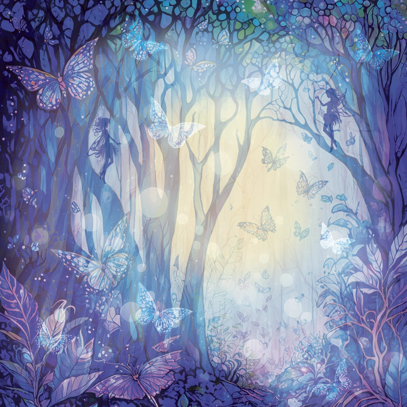 Sara Signature Fairy Glade - 6”x6” Paper Pad by Crafters Companion - Craftywaftyshop