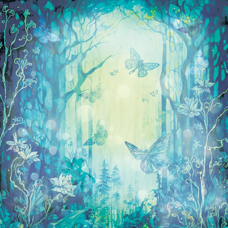 Sara Signature Fairy Glade - 6”x6” Paper Pad by Crafters Companion - Craftywaftyshop