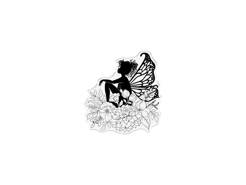 Sara Signature Fairy Glade - Stamp and Die - Among the Wildflowers by Crafters Companion - Craftywaftyshop
