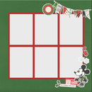 Say Cheese Classic Mouse Christmas 19 Cardstock Die - Cut Ephemera Page Pieces by Simple Stories - Craftywaftyshop