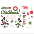 Say Cheese Classic Mouse Christmas 19 Cardstock Die - Cut Ephemera Page Pieces by Simple Stories - Craftywaftyshop