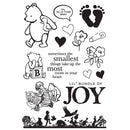 Say Cheese Classic Pooh Baby Bundle of Joy Stamps By Simple Stories - Craftywaftyshop