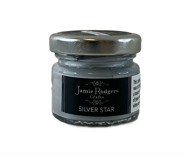 Silver Star - Metallic Wax 20g by Jamie Rodgers Crafts - Craftywaftyshop